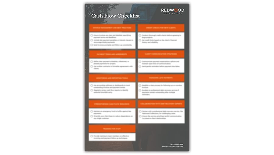 Cash Flow Checklist